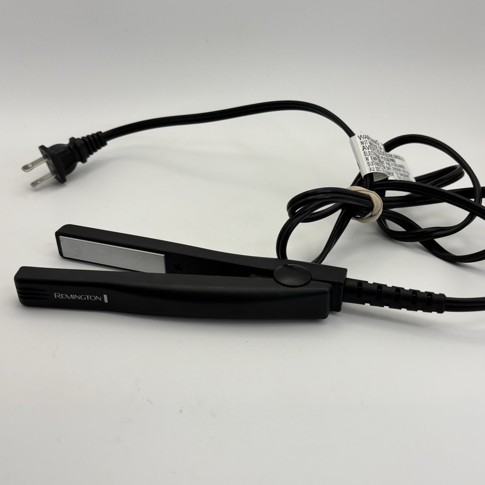 Remington Mini Hair Flat Iron Travel Miniature Straightener‎ 7" S2